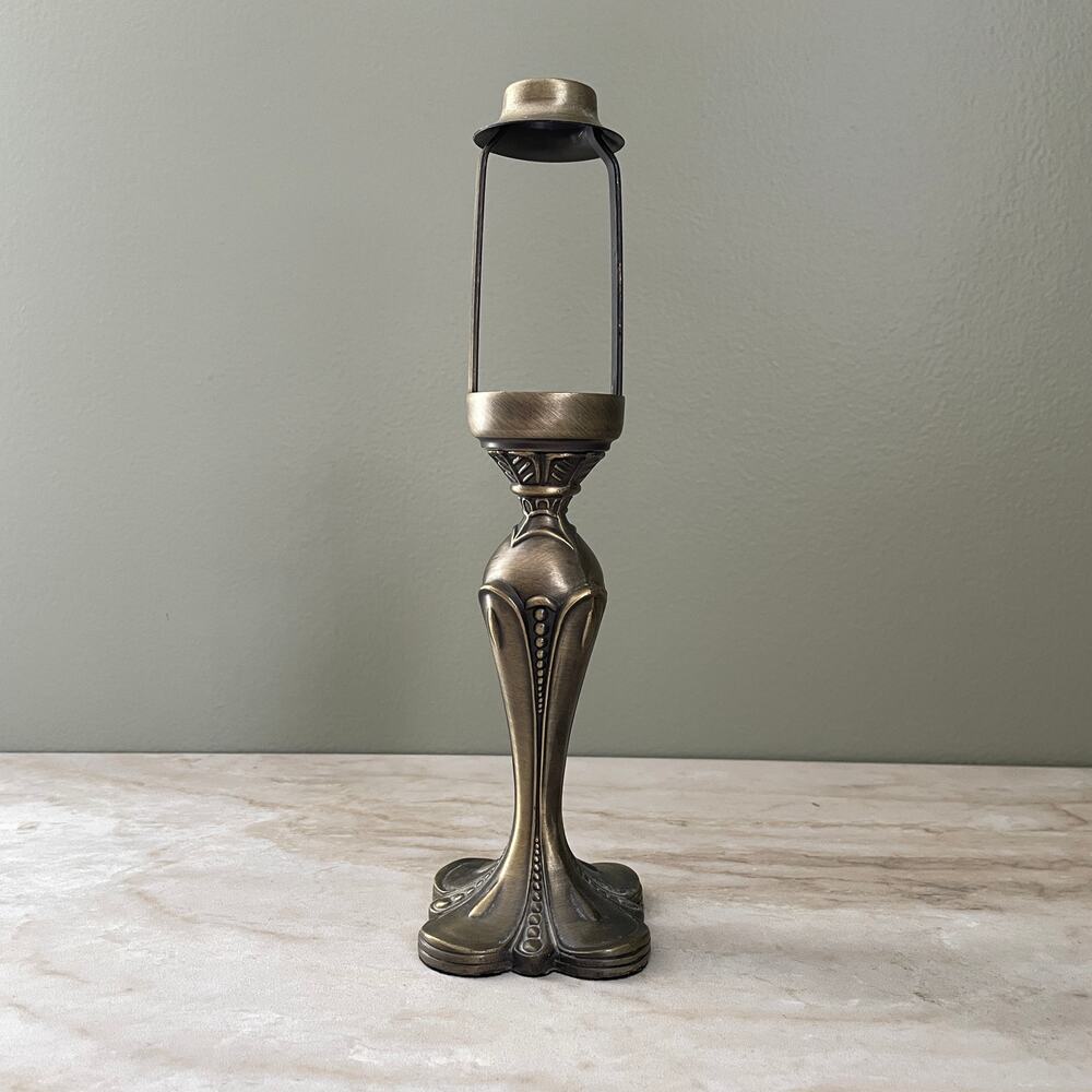 Vintage PartyLite Hydrangea Tiffany Style Tealight Candle Holder